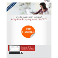 SOFT RESTAURANT PAQ 1000 TIMBRES CFDI FACTURACION ELECTRONICA PARA SOFT RESTAURANT LITE Y PROFESSIONAL