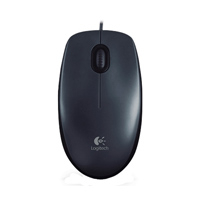 MOUSE LOGITECH M90 OPTICO ALAMBRICO USB-A 1000DPI NEGRO