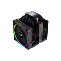 ENFRIAMIENTO DE AIRE GAMER BALAM RUSH HELIUX PRO HEX70 / RGB / 6 PIPAS / TDP 270 W / COMPATIBILIDAD AMD + INTEL / NEGRO / BR-942003