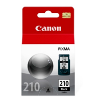 CARTUCHO CANON PG-210 NEGRO, RENDIMIENTO 250 PAGINAS